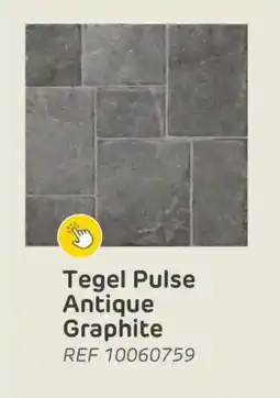 Brico Tegel Pulse Antique Graphite aanbieding