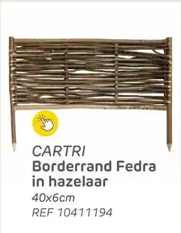 Brico Cartri Borderrand Fedra in hazelaar aanbieding