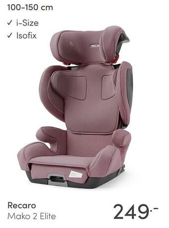 Baby & Tiener Recaro mako 2 elite aanbieding