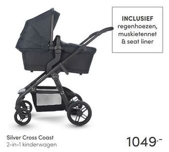 Baby & Tiener Silver cross coast 2-in-1 kinderwagen aanbieding