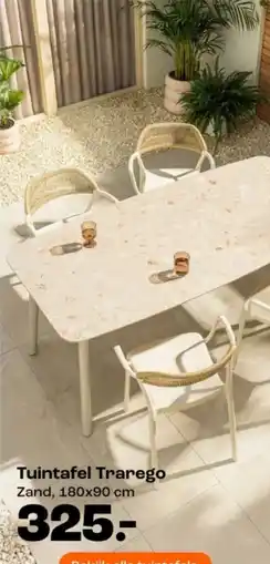 Kwantum Tuintafel Trarego aanbieding