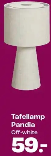 Kwantum Tafellamp Pandia aanbieding