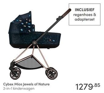 Baby & Tiener Cybex mios jewels of nature 2-in-1 kinderwagen aanbieding