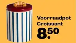 Kwantum Voorraadpot Croissant aanbieding