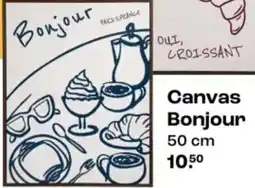 Kwantum Canvas Bonjour aanbieding