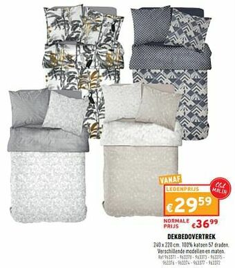 Trafic Dekbedovertrek aanbieding