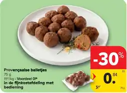 Carrefour Market Provençaalse balletjes aanbieding