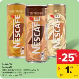 Carrefour Market IJskoffie Nescafé aanbieding