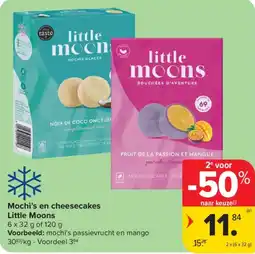 Carrefour Market Mochi's en cheesecakes little moons aanbieding