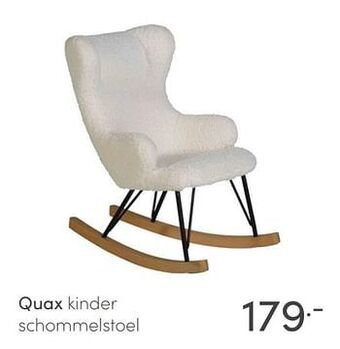 Baby & Tiener Quax kinder schommelstoel aanbieding