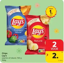 Carrefour Market Chips Lay's aanbieding