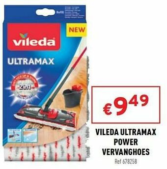 Trafic Vileda ultramax power vervanghoes aanbieding