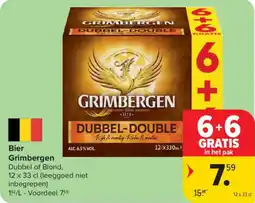 Carrefour Market Bier Grimbergen aanbieding