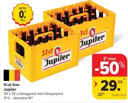 Carrefour Market Krat bier Jupiler aanbieding