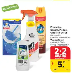 Carrefour Market Producten Canard Pledge Glade en Shout aanbieding
