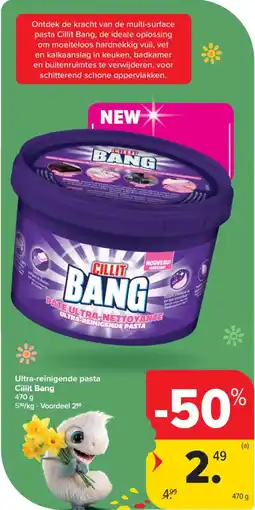 Carrefour Market Ultra-reinigende pasta Cillit Bang aanbieding