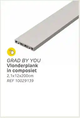 Brico Grad by you vlonderplank in composiet aanbieding