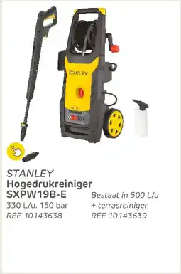 Brico Stanley hogedrukreiniger SXPW19B-E aanbieding