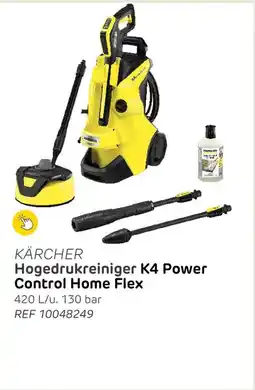 Brico Kärcher hogedrukreiniger K4 power control home flex aanbieding