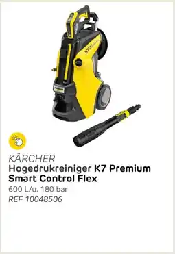 Brico Kärcher hogedrukreiniger K7 premium smart control flex aanbieding