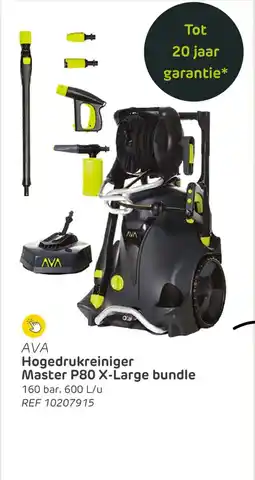 Brico Ava hogedrukreiniger Master P80 X-Large bundle aanbieding