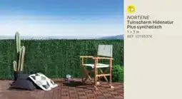 Brico Nortene tuinscherm hidenatur plus synthetisch aanbieding