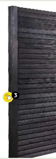 Brico Tuinpaal in grenen aanbieding