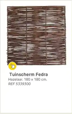 Brico Tuinscherm Fedra aanbieding
