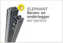 Brico Elephant boven- en onderlegger aanbieding