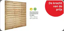 Brico Gevlochten tuinscherm in den aanbieding
