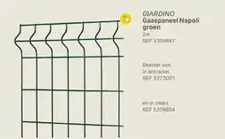Brico Giardino gaaspaneel napoli groen aanbieding