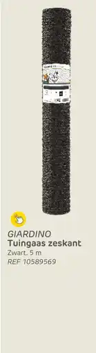 Brico Giardino tuingaas zeskant aanbieding