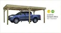 Brico Cartri carport miro aanbieding