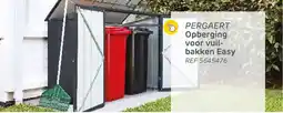 Brico Pergaert Opberging voor vuil- bakken Easy aanbieding