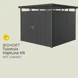Brico Biohort tuinhuis HighLine H5 aanbieding
