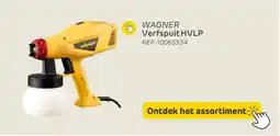 Brico Wagner Verfspuit HVLP aanbieding
