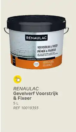 Brico Renaulac Gevelverf Voorstrijk & Fixeer aanbieding