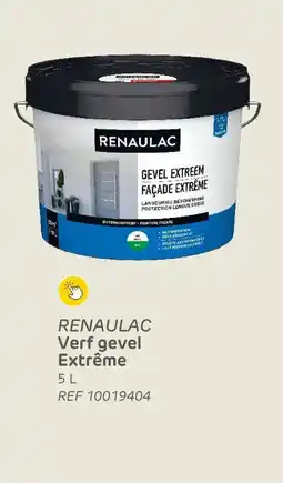 Brico Renaulac verf gevel extrême aanbieding