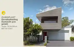 Brico Dumaplast gevelbekleding dumaclin PVC gelakt aanbieding