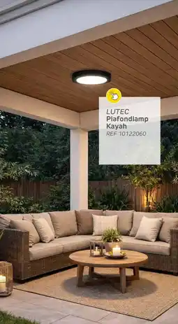 Brico Lutec plafondlamp kayah aanbieding