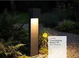 Brico Lutec tuinpaallamp gemini XF aanbieding