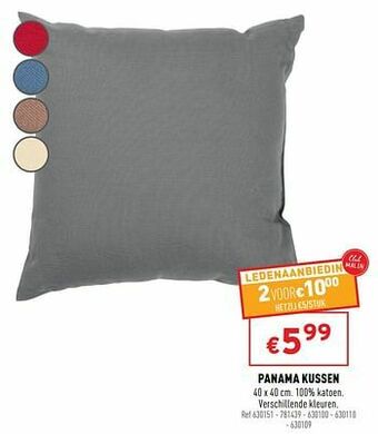 Trafic Panama kussen aanbieding