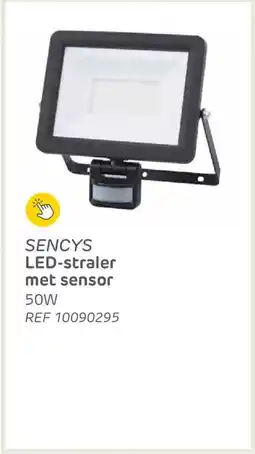 Brico Sencys LED-straler met sensor aanbieding