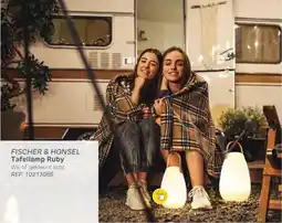 Brico Fischer & honsel tafellamp ruby aanbieding