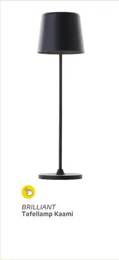 Brico Brilliant tafellamp kaami aanbieding
