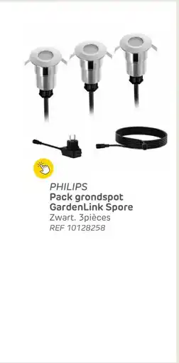 Brico Philips Pack grondspot GardenLink Spore aanbieding
