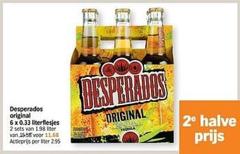 Albert Heijn Desperados original aanbieding