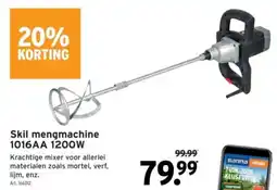 GAMMA Skil mengmachine 1016AA 1200W aanbieding