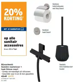 GAMMA Alle sanitair accessoires aanbieding