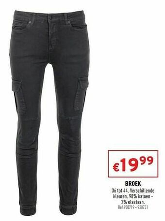 Trafic Broek aanbieding